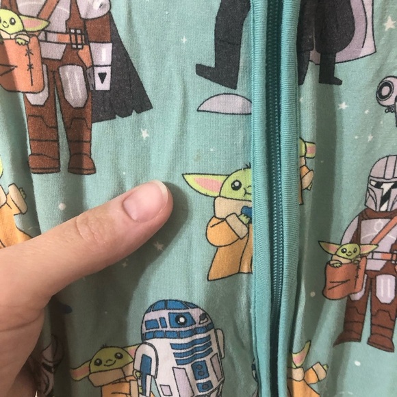 Little Sleepies Bamboo Star Wars Sleeper - 6-12 Months - Picture 5 of 6
